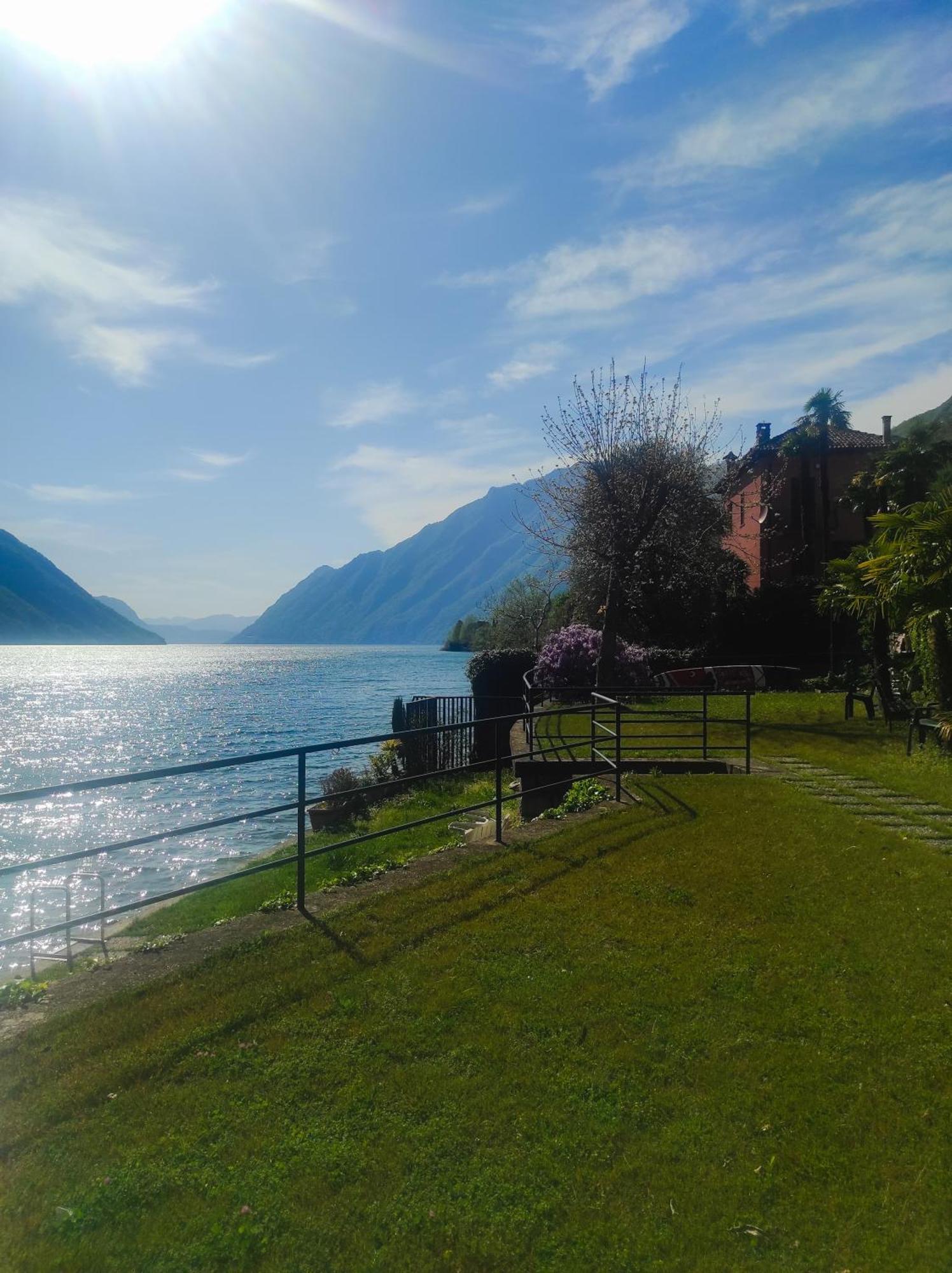 Lfsuite Luganolake Terrazza Privata Parking Wi-fi Netflix Apartamento