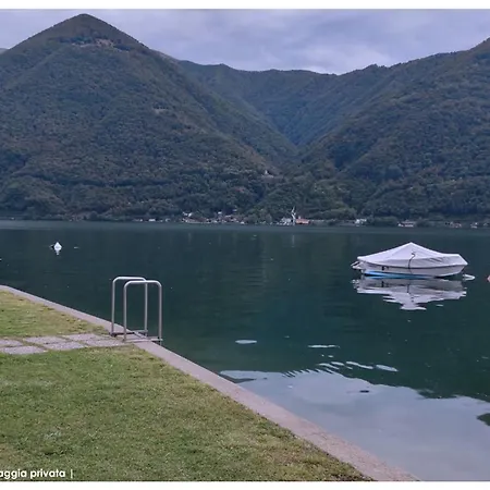 Lfsuite Luganolake Terrazza Spiaggia Privata Parking Wi-Fi Netflix Porlezza Exterior photo